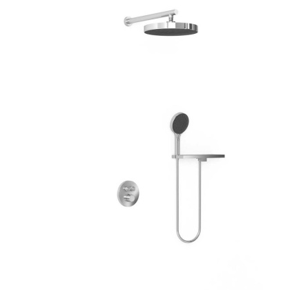 Душевой комплект Inspire VSFW-3I22MT2RCH встраиваемый, термостатический, двухрежимный, хром Душевой комплект Inspire VSFW-3I22MT2RCH встраиваемый, термостатический, двухрежимный, хром