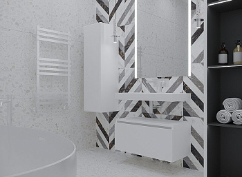 Ящик под столешницу 100см WHITE глянец VALLESSI UNO-S 897-100-W Boheme