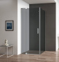 Душевой уголок Cezares Slider 100х110 AH-1-100-100/110-GRIGIO-NERO, стекло тонированное, профиль черный Душевой уголок Cezares Slider 100х110 AH-1-100-100/110-GRIGIO-NERO, стекло тонированное, профиль черный
