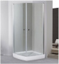 Душевой уголок Aquanet IVA NK1222 100x90 L, прозрачное стекло