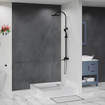 TRAY-BB-A-100-15-W Акриловый поддон Размер, мм:1000x1000x150  TRAY-BB-A-100-15-W Акриловый поддон Размер, мм:1000x1000x150