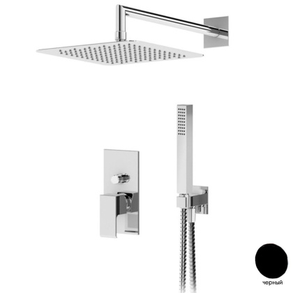 Встраиваемый душевой комплект CEZARES PORTA-DSIPQ-30-NOP Встраиваемый душевой комплект CEZARES PORTA-DSIPQ-30-NOP