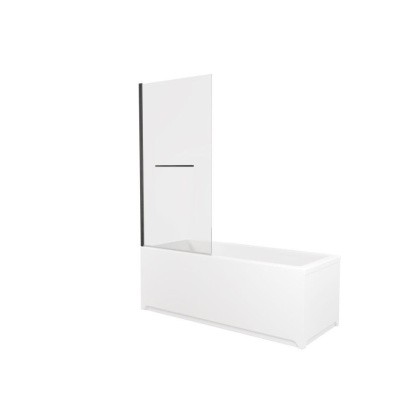 3.31022.BBA PRIORITY,Шторка на борт 800мм H=1500мм стекло Optiwhite,Easyclean,черн.браш.ал (274703), шт 3.31022.BBA PRIORITY,Шторка на борт 800мм H=1500мм стекло Optiwhite,Easyclean,черн.браш.ал (274703), шт