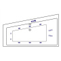 Ванна EXCELLENT Sfera 170x100 (левая) "SMART" (бронза) Ванна EXCELLENT Sfera 170x100 (левая) "SMART" (бронза)
