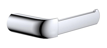 Бумагодержатель RUSH Flores, 4х19х8 см, хром, FL08111A