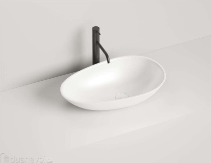 Раковина Salini S-Stone Callista 58 см 1101201SMRF, матовая Раковина Salini S-Stone Callista 58 см 1101201SMRF, матовая