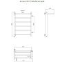 Полотенцесушитель Аспект ПМ 1 П 50*80*40 (ЛЦ6) ПРАВЫЙ Полотенцесушитель Аспект ПМ 1 П 50*80*40 (ЛЦ6) ПРАВЫЙ