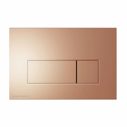 Кнопка управления для скрытых систем инсталляции, розовое матовое золото Kerama Marazzi FPS.A.RGM