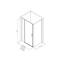 Душевой уголок Allen Brau Priority 160x80 3.31039.BBA + 3.31042.BBA черный браш Душевой уголок Allen Brau Priority 160x80 3.31039.BBA + 3.31042.BBA черный браш