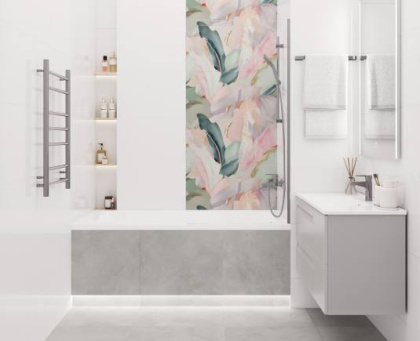 Ice blanco Плитка настенная 48000R 40x80 глянцевый обрезной