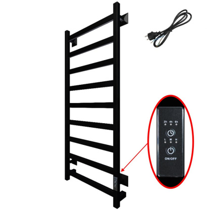 Полотенцесушитель Пэк сп 20 кв 100х50 черный ВГП Полотенцесушитель Пэк сп 20 кв 100х50 черный ВГП