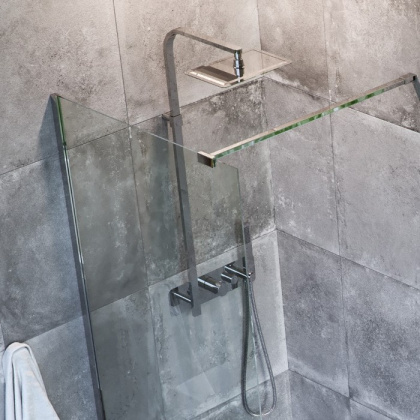 Термостатическая душевая система скрытого монтажа EXCELLENT Rain Krotos AREX.8081CR (хром) Термостатическая душевая система скрытого монтажа EXCELLENT Rain Krotos AREX.8081CR (хром)