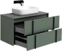 Тумба под раковину Allen Brau Reality 90 1.32006.CGM олива матовый