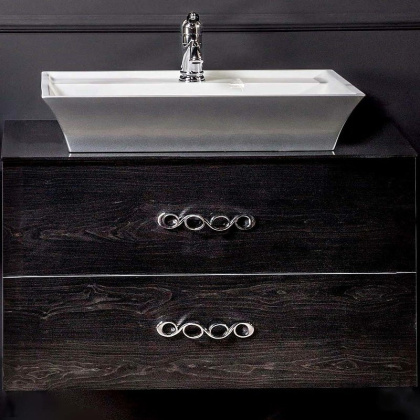 Тумба 80см*48 (52) BLACK WOOD 831-080-BW Boheme