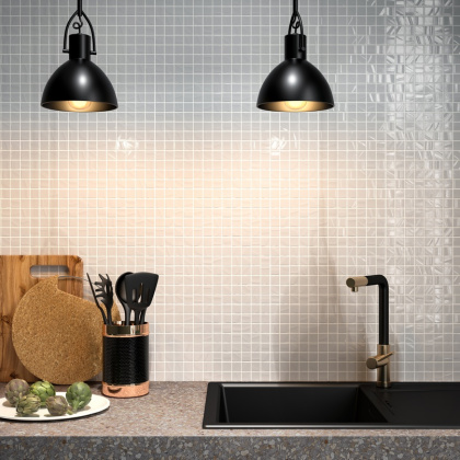 Мозайка Темари 20058 серебро 29,8*29,8*3,5 (12шт/1,066м2) , м2 Мозайка Темари 20058 серебро 29,8*29,8*3,5 (12шт/1,066м2) , м2