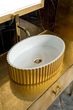 Консоль LUCIDO 80 см Поталь GoldFoil 770-080-Foil Boheme Консоль LUCIDO 80 см Поталь GoldFoil 770-080-Foil Boheme