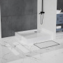 TRAY-BB-A-100-15-W Акриловый поддон Размер, мм:1000x1000x150  TRAY-BB-A-100-15-W Акриловый поддон Размер, мм:1000x1000x150