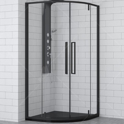 Душевой уголок RGW Stilvoll SV-53-B 100х100 06325300-14 профиль Черный стекло прозрачное Душевой уголок RGW Stilvoll SV-53-B 100х100 06325300-14 профиль Черный стекло прозрачное