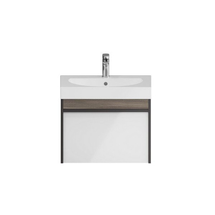 Тумба MODULA подвесная 60 с ящиком 1+1, арабика MO.60.1+1\AR