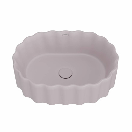 Раковина ARTBASIN Conchiglia накладная 50, мальва матовая CC.wb.50\MAL Раковина ARTBASIN Conchiglia накладная 50, мальва матовая CC.wb.50\MAL