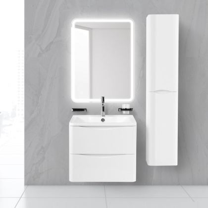 Раковина из литьевого мрамора BelBagno BB600/455-LV-MR-ALR