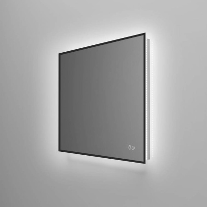 Зеркало LED VLM-3VN800B-2 800х600 c сенсорным выключателем и диммером, антизапотевание