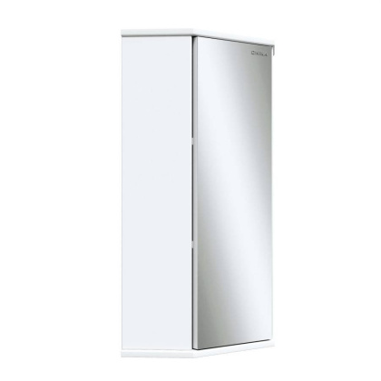 Шкаф-зеркало Onika Модерн 34 белый, универсальный, угловой Шкаф-зеркало Onika Модерн 34 белый, универсальный, угловой