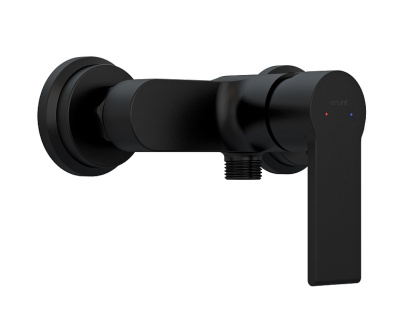 Смеситель для душа BRASKO BLACK однорычажный черный Смеситель для душа BRASKO BLACK однорычажный черный