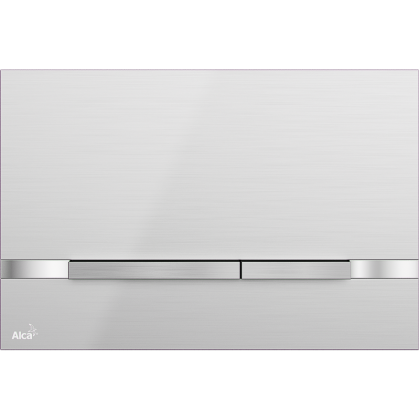 Кнопка управления для скрытых систем инсталляции, нержавеющая сталь-полумат/глянец