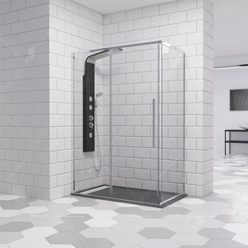 Душевой уголок RGW SV-42 (SV-12 + Z-05) 32324240-11 140*100
