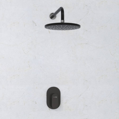 A12777 Встраиваемый комплект для душа с верхней душевой насадкой Wasserkraft