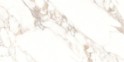 Statuario Ice Керамогранит белый 60х120 лаппатированный шайн