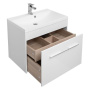 Мебель для ванной Aquanet Августа 75 белый (раковина Нота NEW) Мебель для ванной Aquanet Августа 75 белый (раковина Нота NEW)