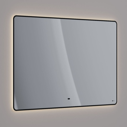 Зеркало Lemark MIOBLACK 120х80см с интерьерной подсветкой, с подогревом Зеркало Lemark MIOBLACK 120х80см с интерьерной подсветкой, с подогревом
