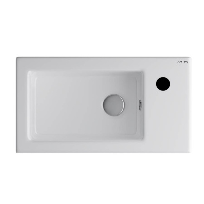 M85AWCC0452WG X-Joy, Раковина мебельная, керамическая, 45 см, встроенная, цвет: Белый, глянец M85AWCC0452WG X-Joy, Раковина мебельная, керамическая, 45 см, встроенная, цвет: Белый, глянец