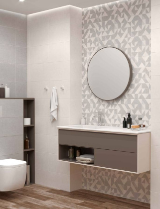 Плитка Lorenzo cremo серый 25х40 Плитка Lorenzo cremo серый 25х40