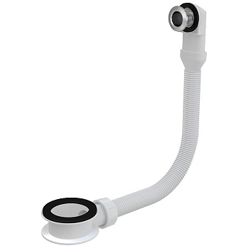 Слив-перелив для умывальника, хром Слив-перелив для умывальника, хром