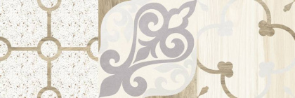 Плитка настенная Woody бежевый узор 25х75 (9шт/1,69м2), м2