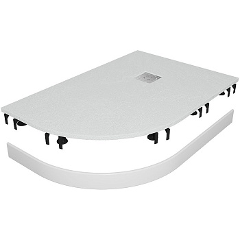 Душевой поддон асимметричный RGW ST/AR-W Белый (Комплект)  900x1200 Душевой поддон асимметричный RGW ST/AR-W Белый (Комплект)  900x1200