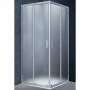 Душевой уголок Alpha VSS-3AL800MT, 800*800, хром, стекло текстурное