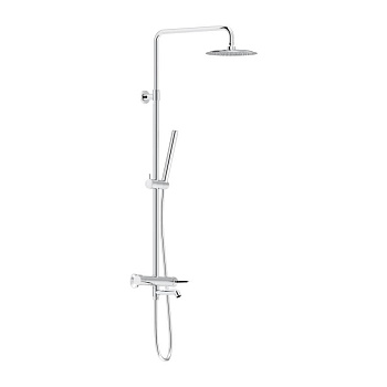 936740000 Scandinavian Pure душевая система с ванно душевым смесителем, Хром 936740000 Scandinavian Pure душевая система с ванно душевым смесителем, Хром