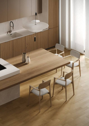 Кварцевый паркет Quartz Parquet Штучный паркет Дуб Шампань, 44-414, 5/0,6 мм