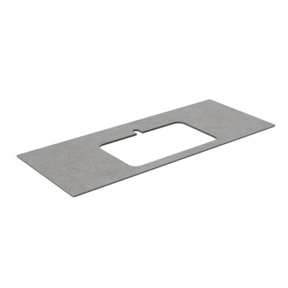 Столешница из керамогранита Фондамента 120, серая, PL2.DL500920R\120 Столешница из керамогранита Фондамента 120, серая, PL2.DL500920R\120