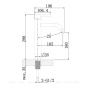Смеситель для раковины Agger Zest A0712100 Смеситель для раковины Agger Zest A0712100