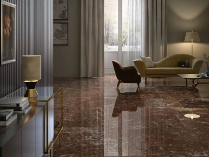 Риальто бордо лаппатированный обрезной 60x119,5x0,9