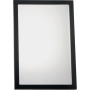 Косметическое зеркало Bemeta Help 301401030 Черное матовое, с поворотно-откидным механизмом
