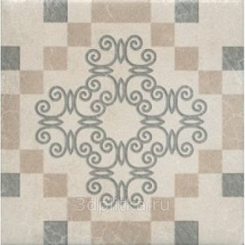 Вставка 1297H\3F Пьяцетта 9,8*9,8*7 (1уп\30 шт), шт