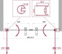 Душевая дверь BelBagno UNO-B-2-70-C-Cr Душевая дверь BelBagno UNO-B-2-70-C-Cr