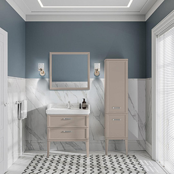 Пенал POMPEI напольный\подвесной 150, камео бежевый PO.N.150\CAM Пенал POMPEI напольный\подвесной 150, камео бежевый PO.N.150\CAM