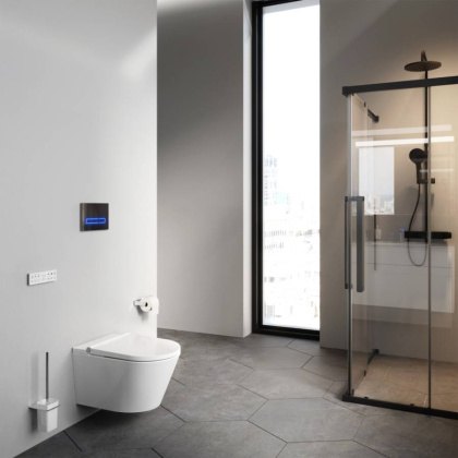 CCC501700SC Inspire подвесной унитаз с интегрированным электронным биде CCC501700SC Inspire подвесной унитаз с интегрированным электронным биде